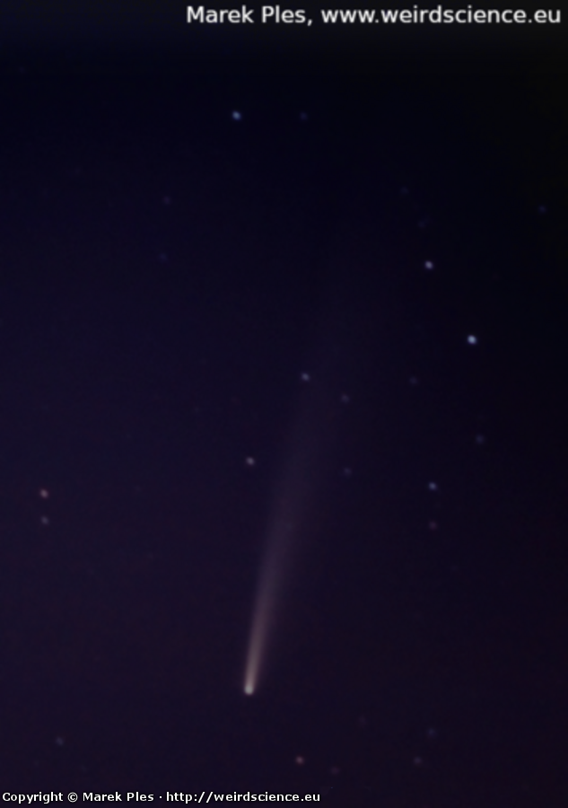 Ilustracja do artykułu "C∕2020 F3 (NEOWISE)"